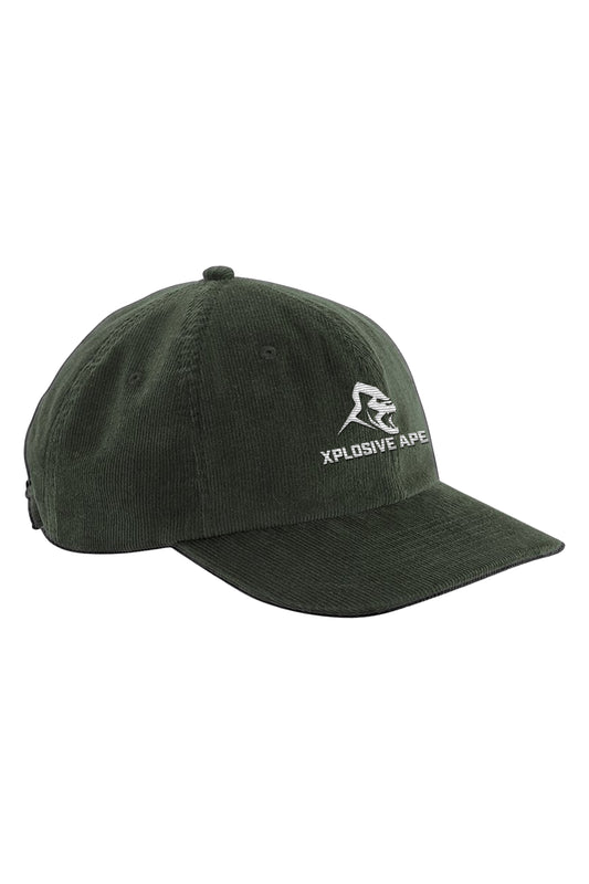 XAPE Heritage Cord Cap - Dark Olive