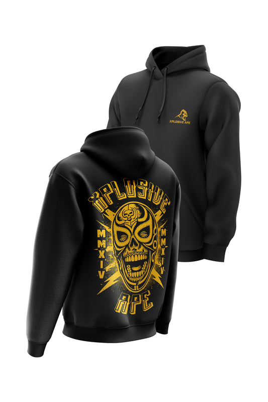 XAPE Day Of The Dead Hoodie - Black