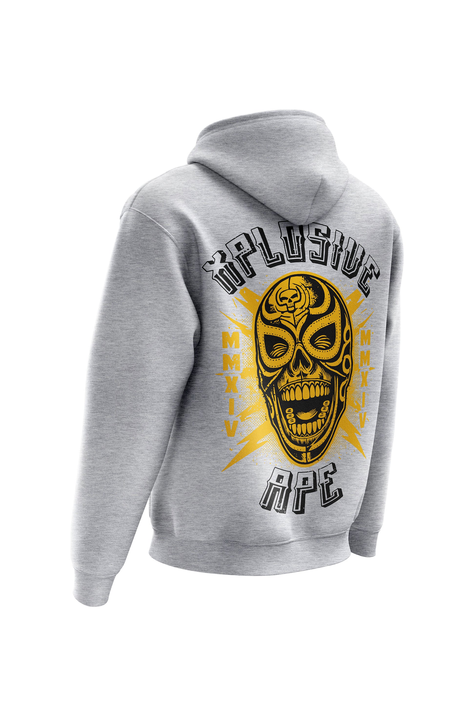 XAPE Day Of The Dead Hoodie - Sports Grey