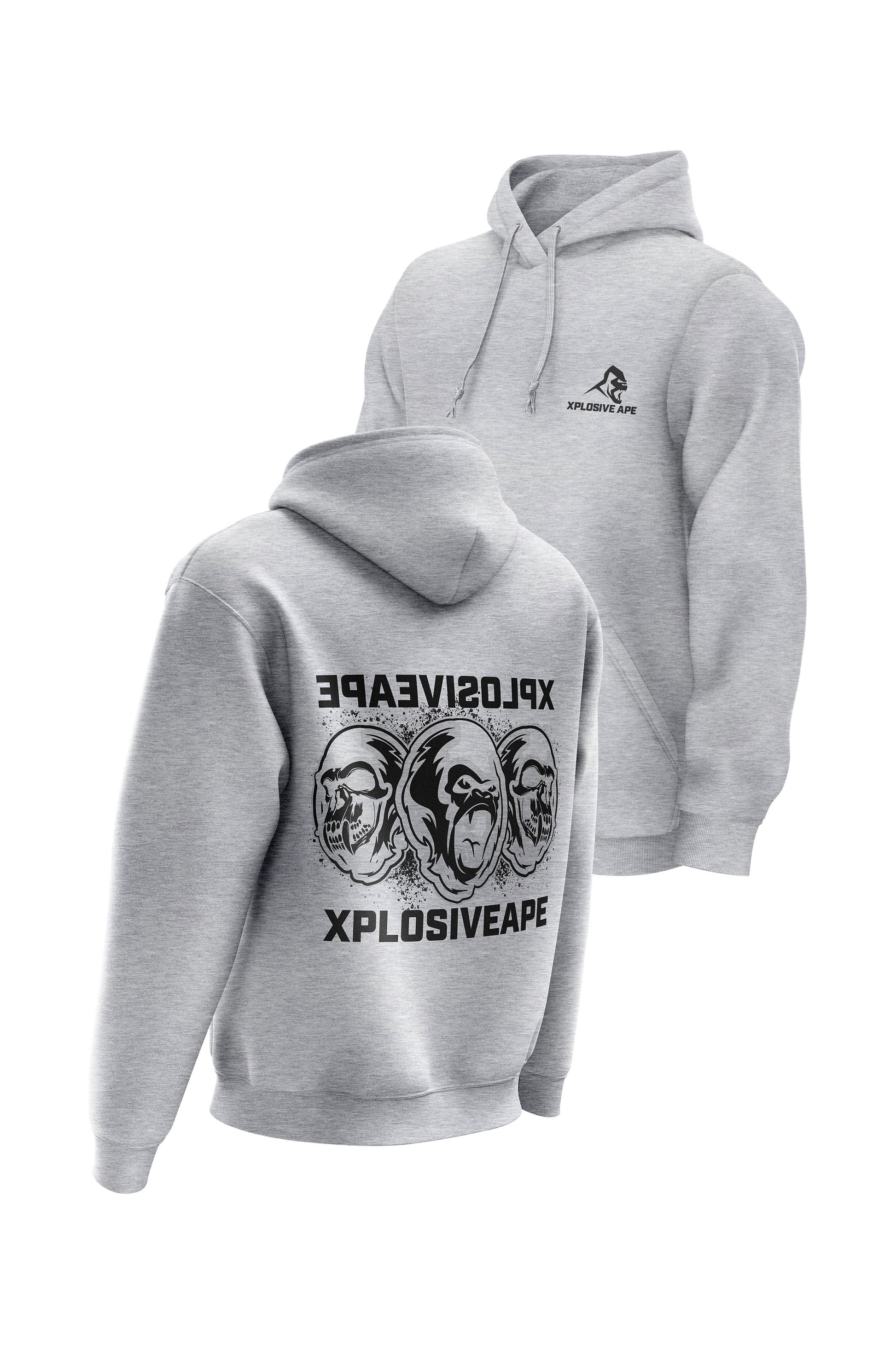 XAPE De-Evolve Hoodie - Sports Grey