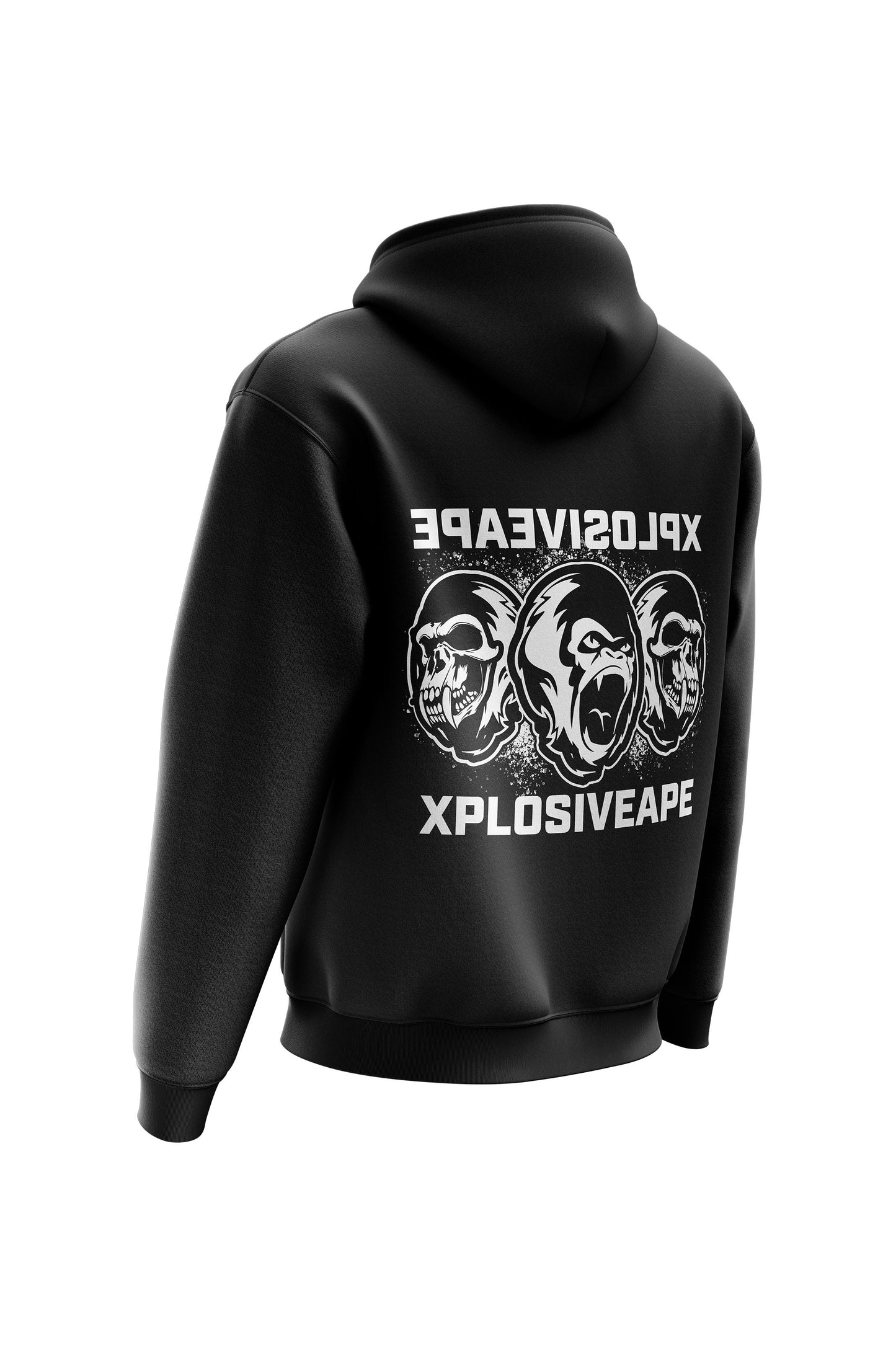 XAPE De-Evolve Hoodie & Tee Combo - Black