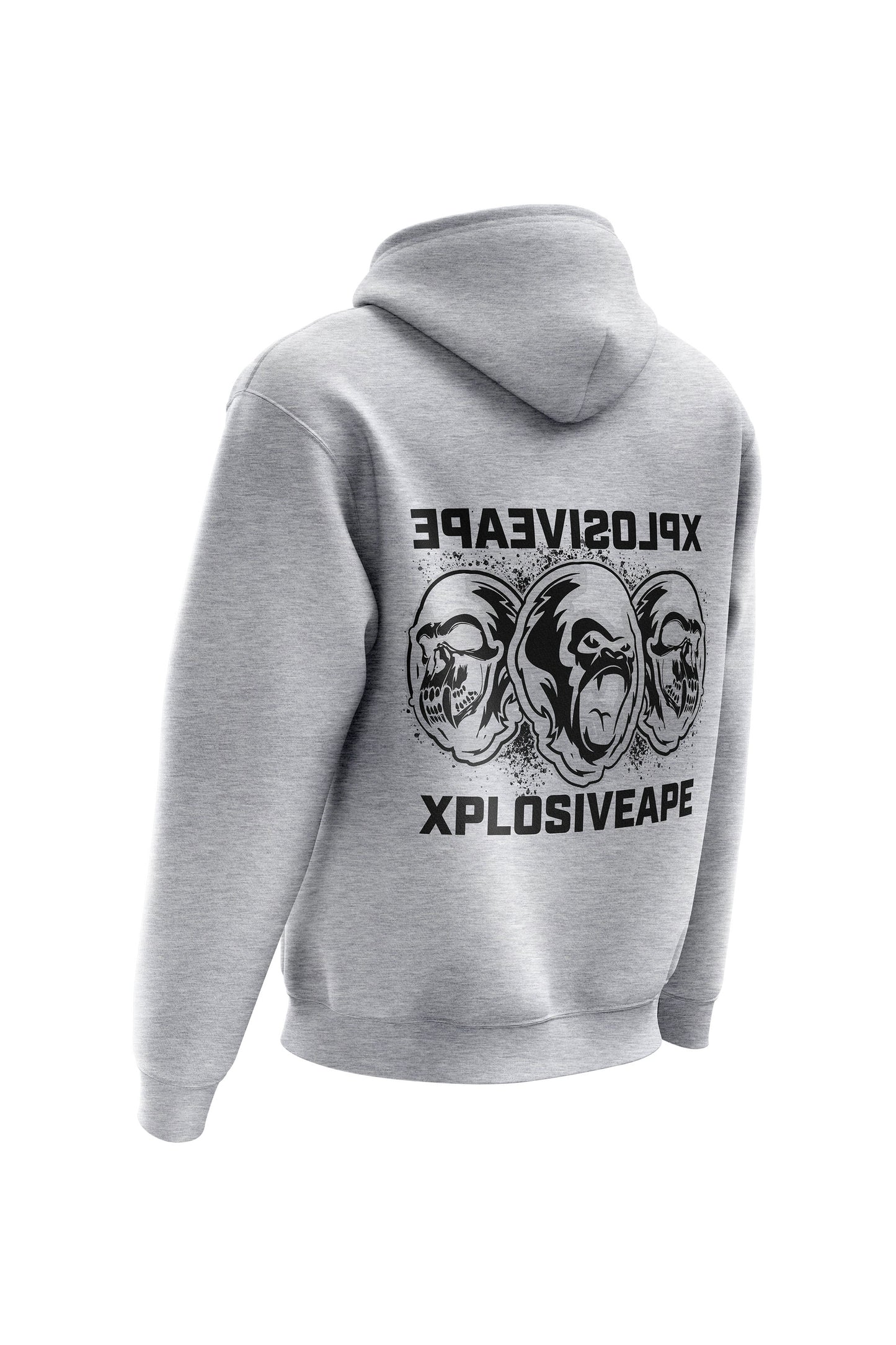 XAPE De-Evolve Hoodie & Tee Combo - Sports Grey