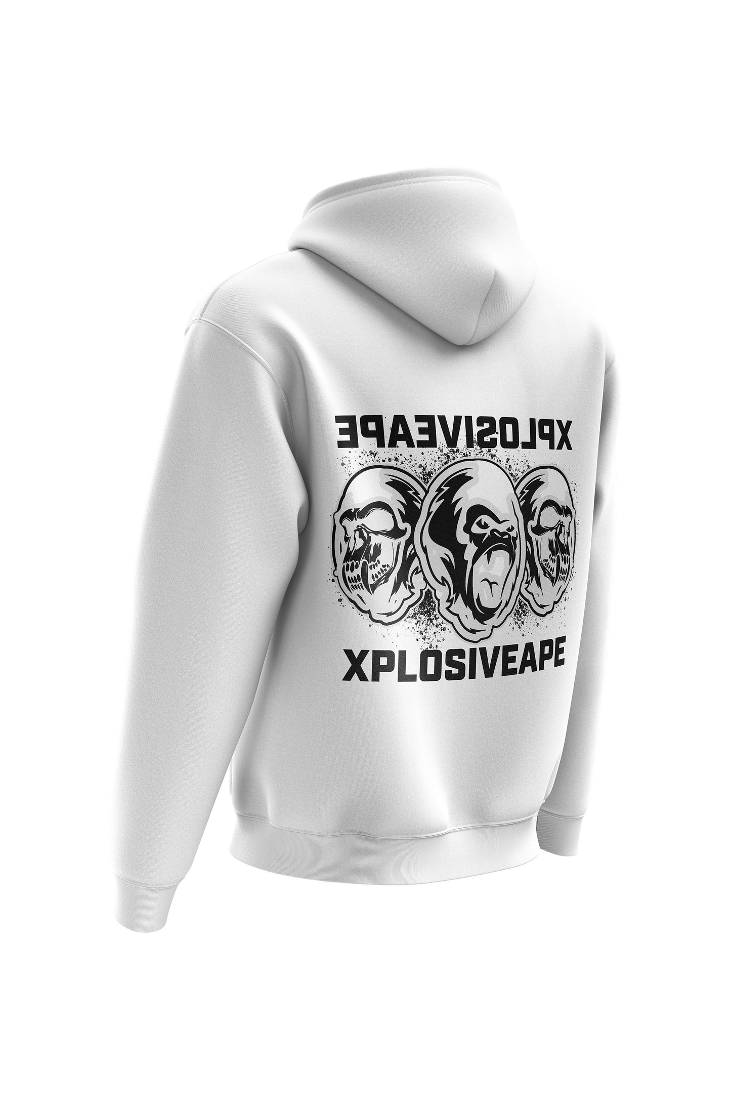 XAPE De-Evolve Hoodie - White