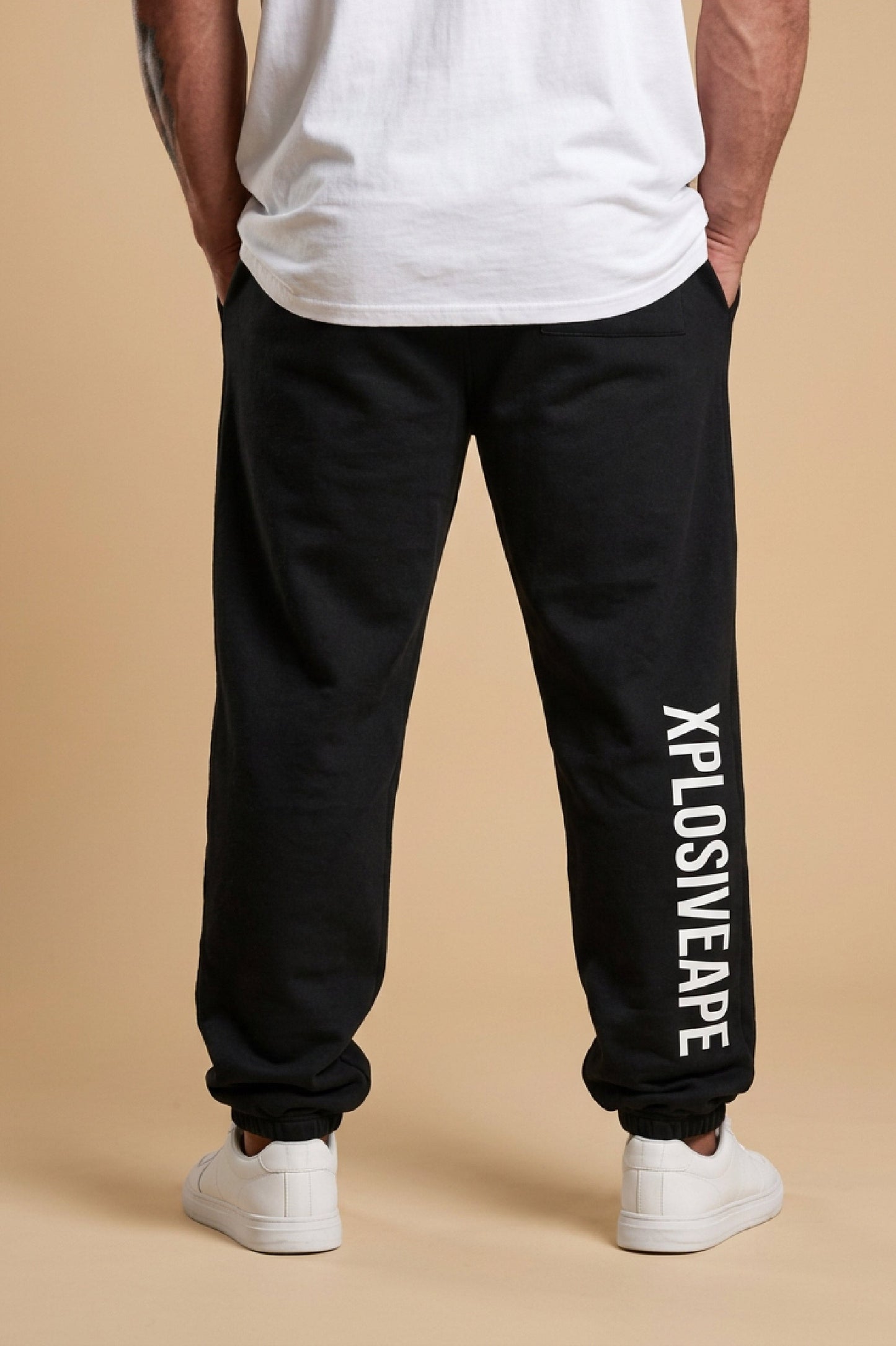XAPE Division Oversized Joggers - Black