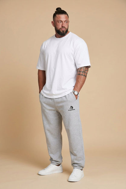 XAPE Division Oversized Joggers - Ash Grey
