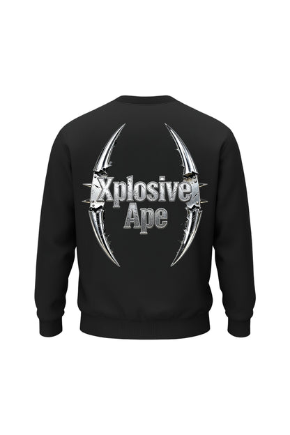 XAPE Double Fang Sweatshirt - Black
