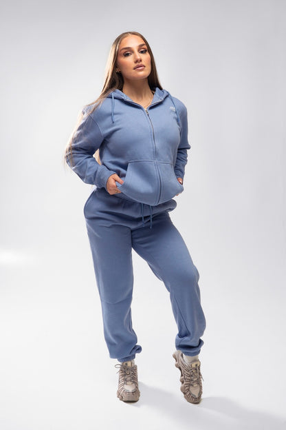 XAPE Core Logo Studio Joggers - Slate Blue