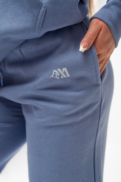 XAPE Core Logo Studio Joggers - Slate Blue