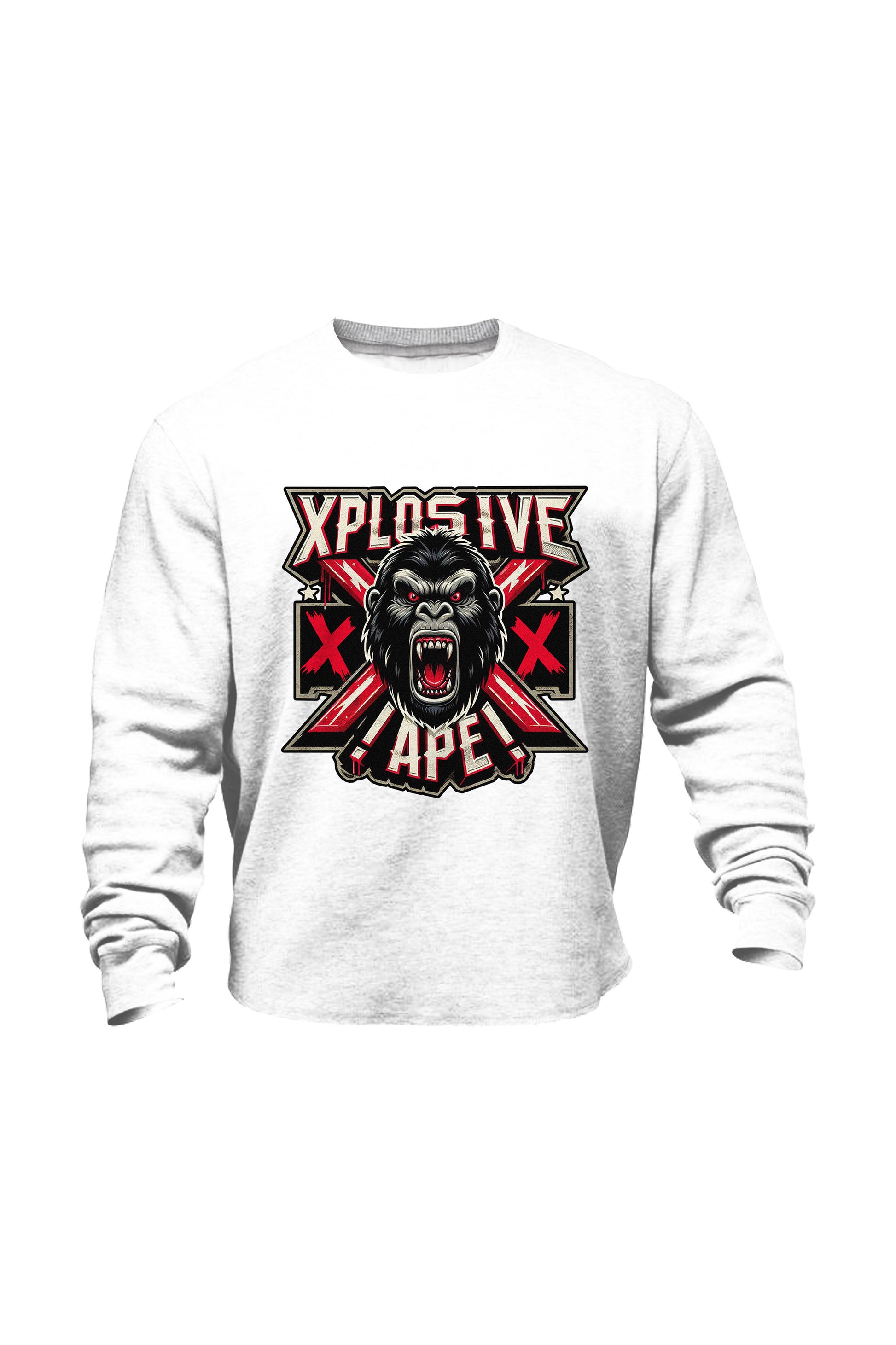 XAPE Explicit Sweatshirt - White