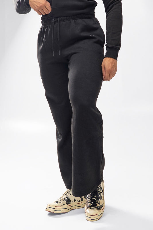 XAPE Core Logo Wide Leg Joggers - Black