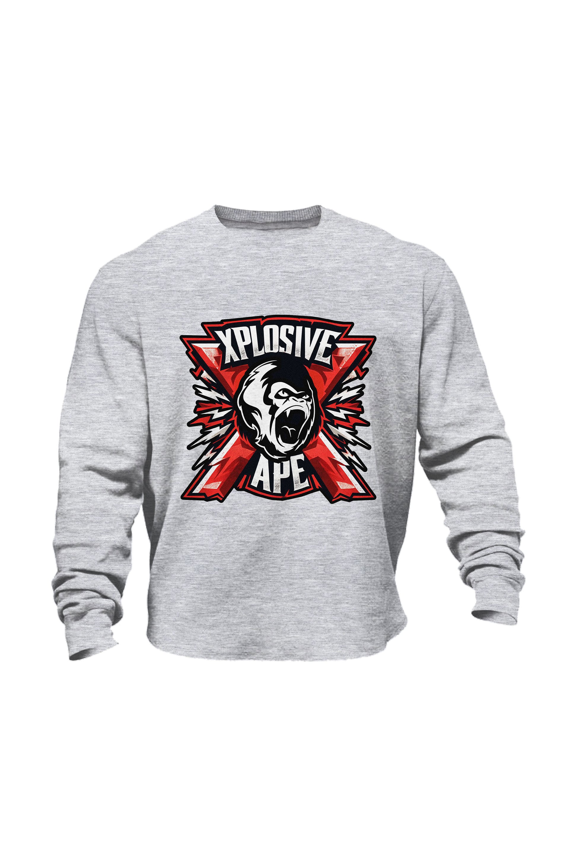 XAPE Flash Sweatshirt - Sports Grey