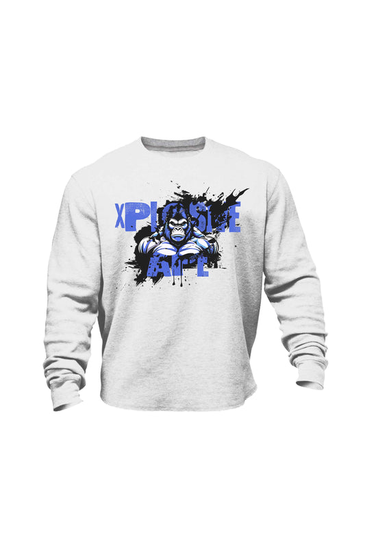 XAPE Splatter V3 Sweatshirt - White