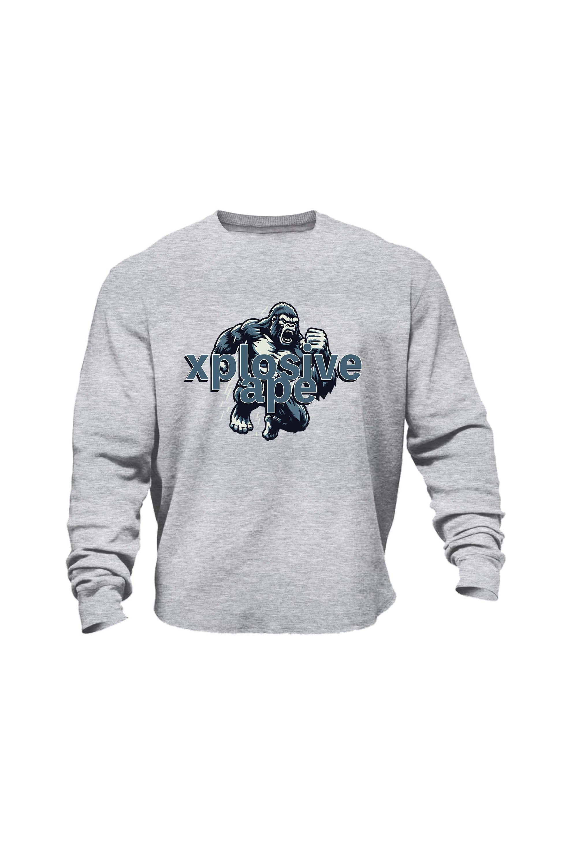 XAPE Fury V1 Sweatshirt - Grey Marl