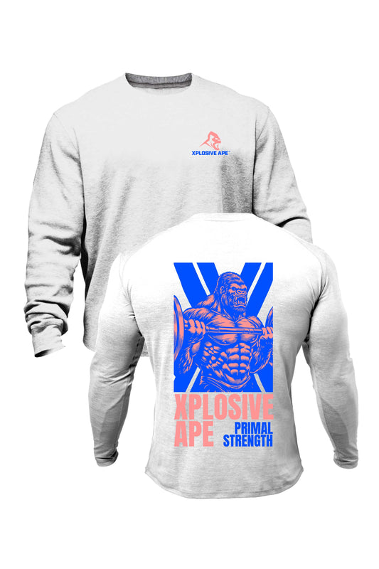 XAPE Primal Strength V1 Sweatshirt - White