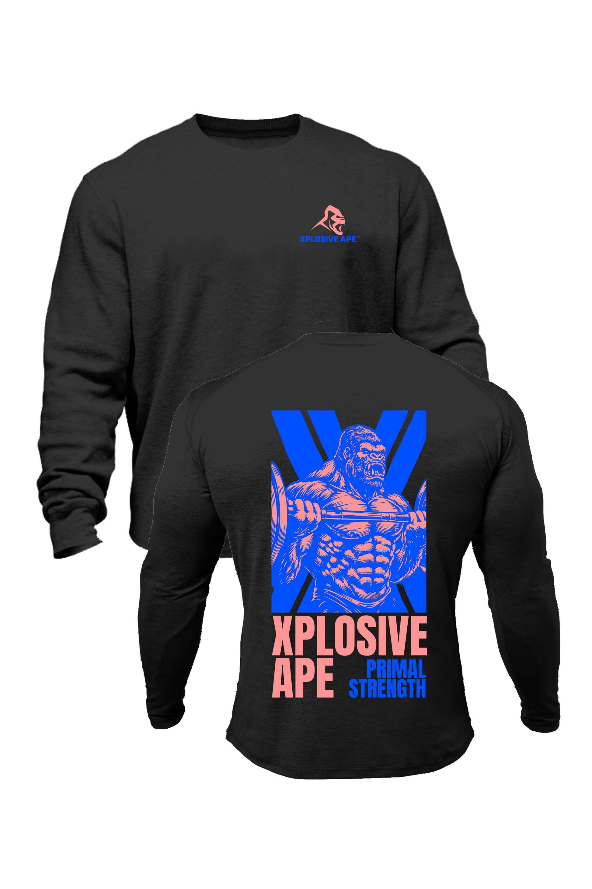 XAPE Primal Strength V1 Sweatshirt - Black