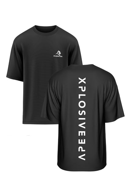 XAPE Futuristic V2 Oversized Tee - Black