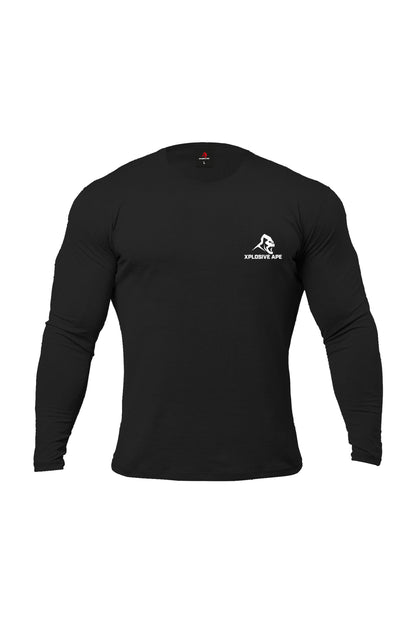 XAPE Futuristic Long Sleeve Tee - Black