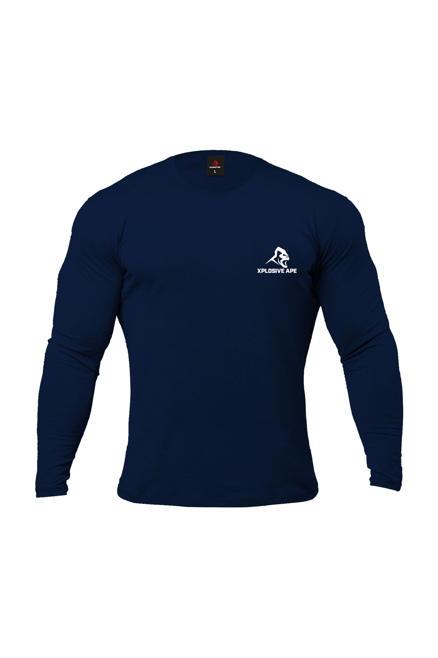 XAPE Futuristic Long Sleeve Tee - Navy