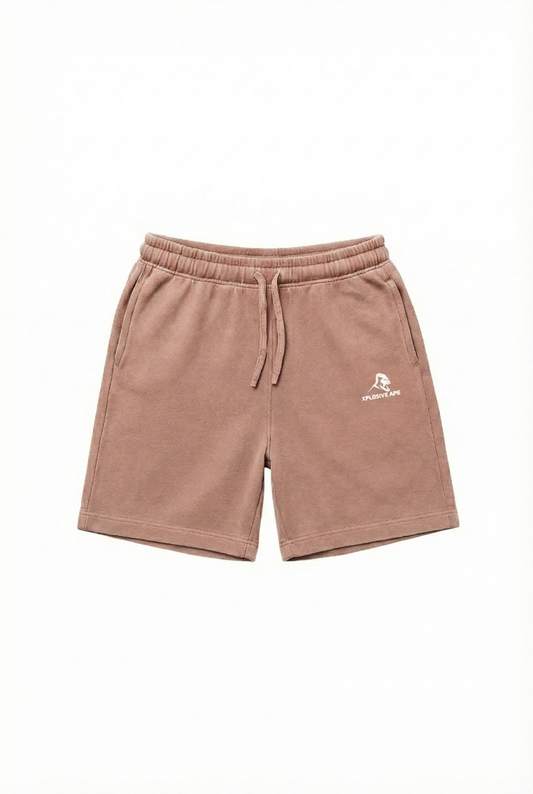 XAPE Vintage Wash Shorts - Rust