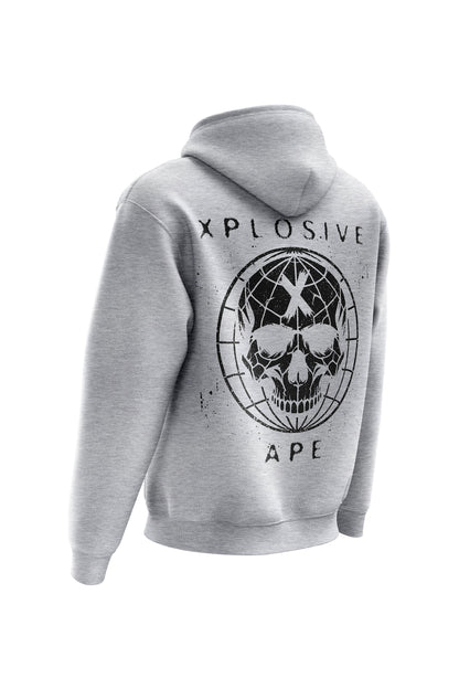 XAPE Global Hoodie - Heather Grey