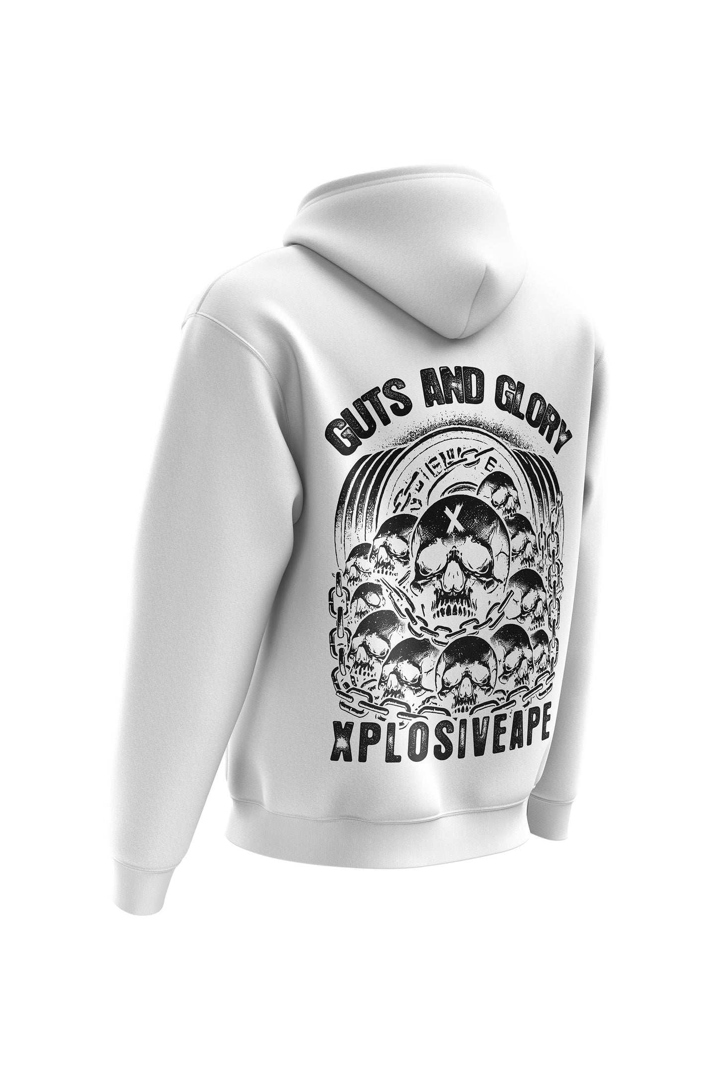 XAPE Glory Hoodie - White