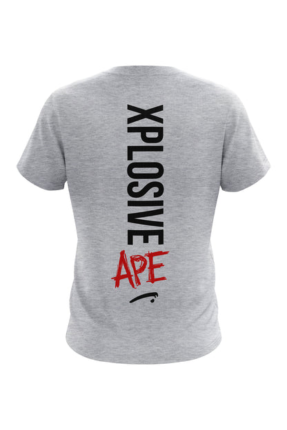 XAPE Graffiti Tee - Sports Grey