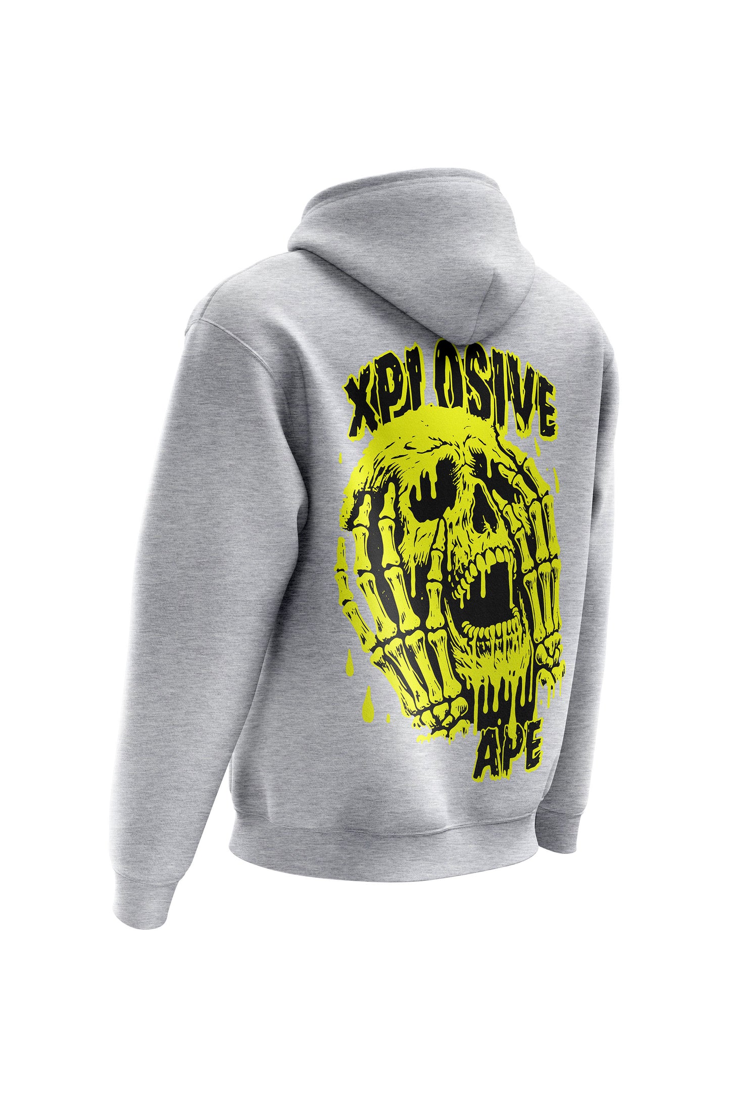 XAPE Grilled Cheese Hoodie - Sports Grey