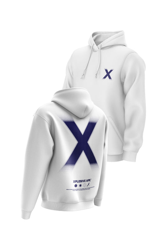 XAPE Halftone X V3 Hoodie - White