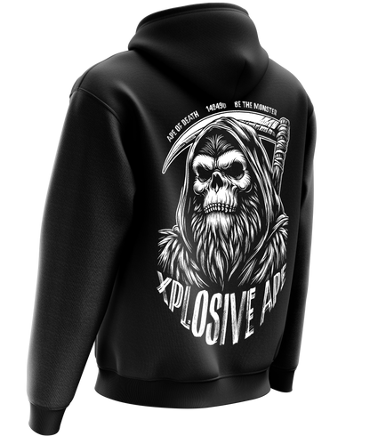 XAPE Ape of Death Hoodie - Black