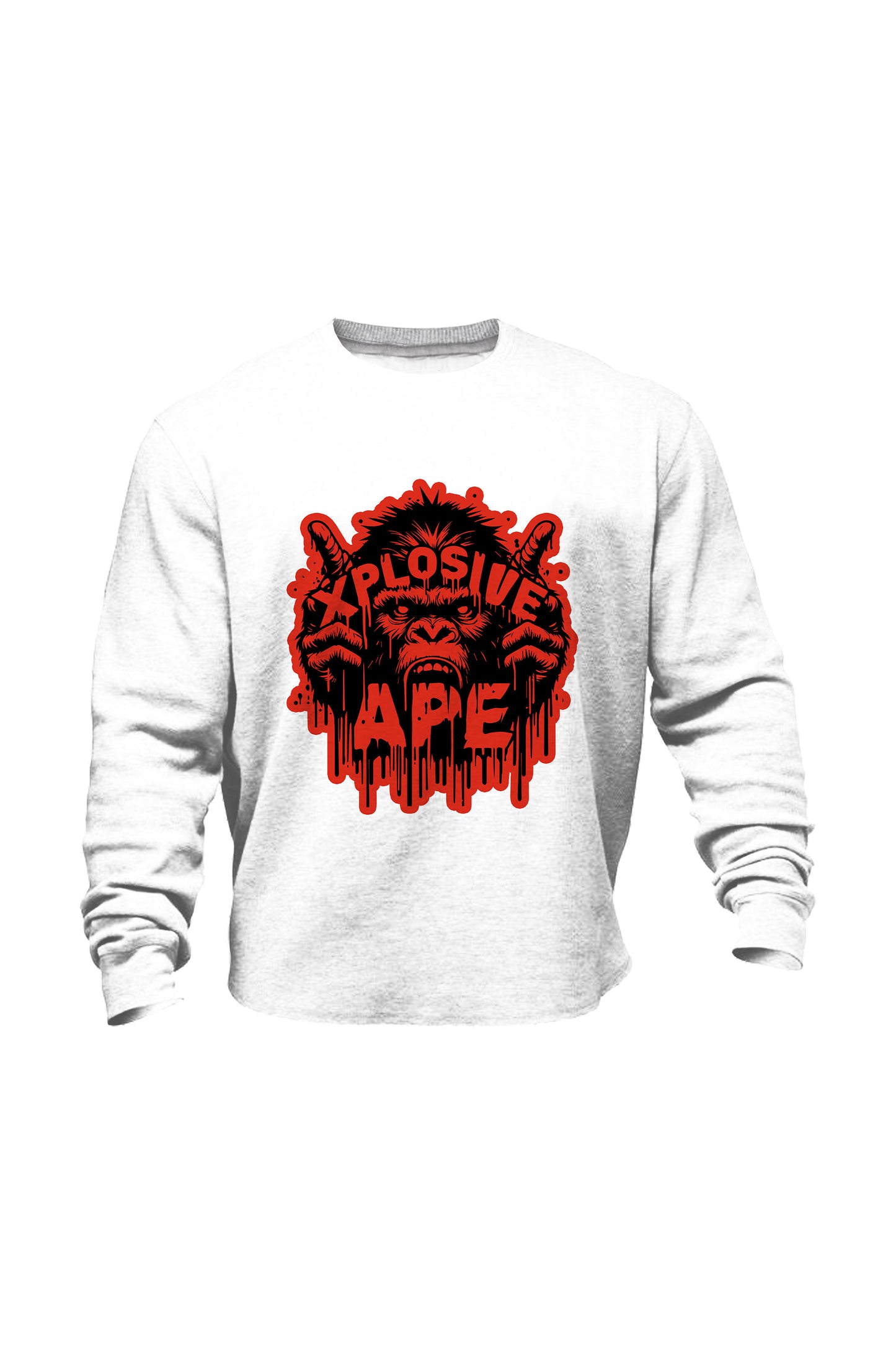 XAPE Instinct Sweatshirt - White