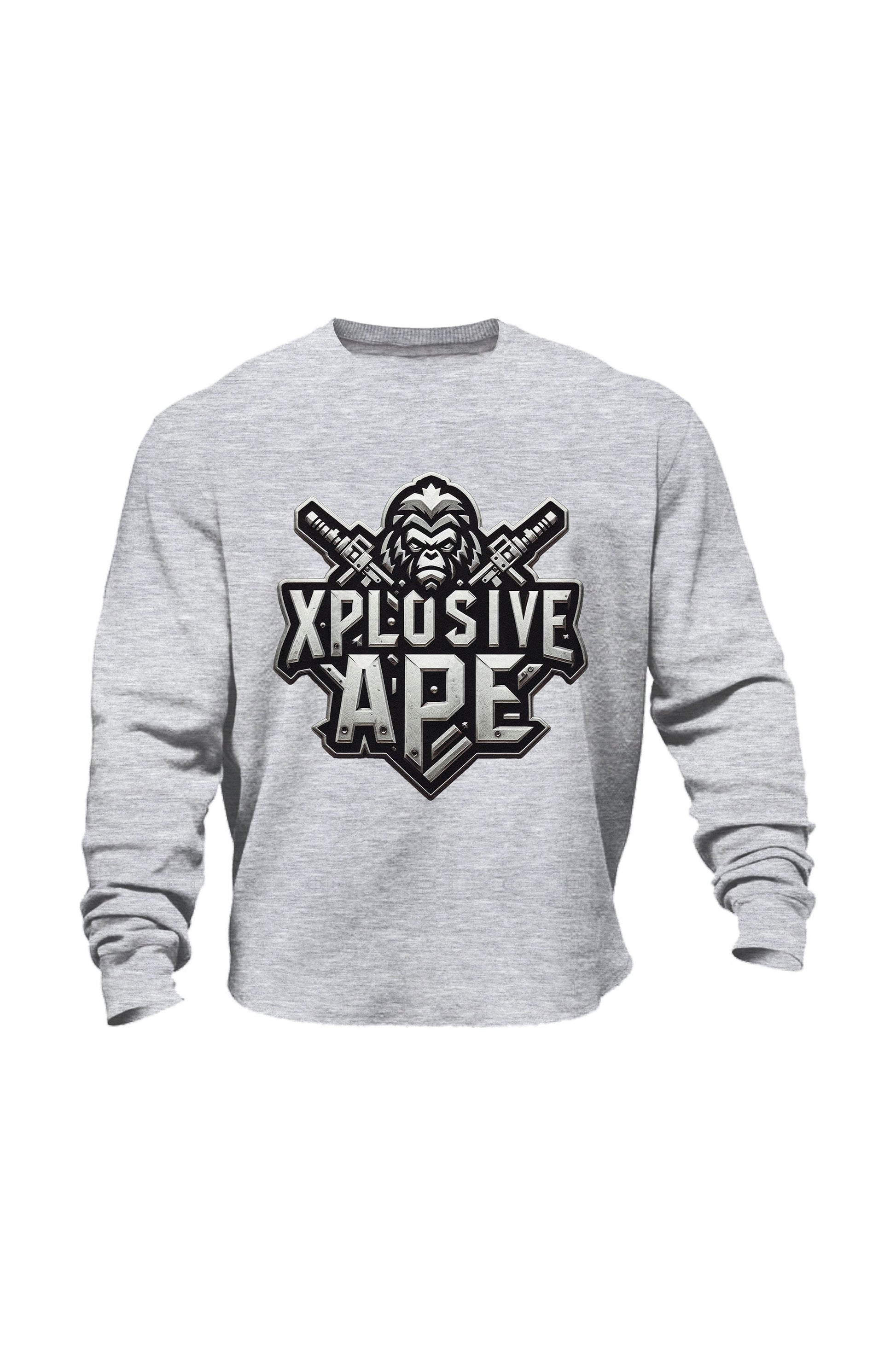 XAPE Iron Monkey Sweatshirt - Sports Grey