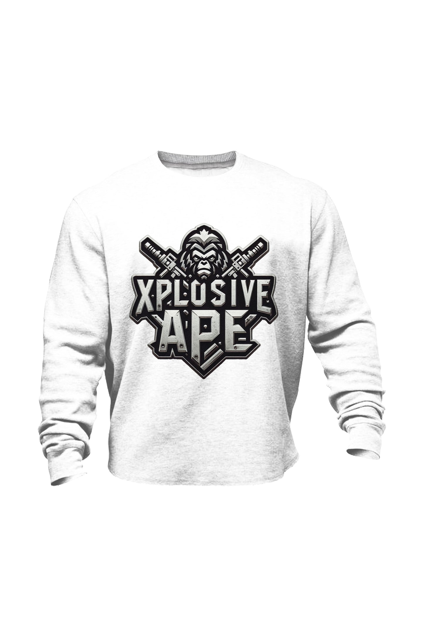 XAPE Iron Monkey Sweatshirt - White