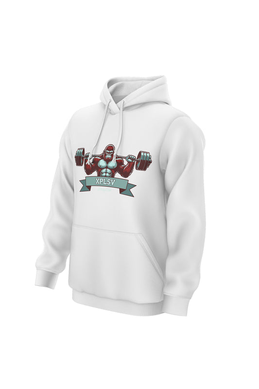 XAPE Lifting Club V1 Hoodie - White