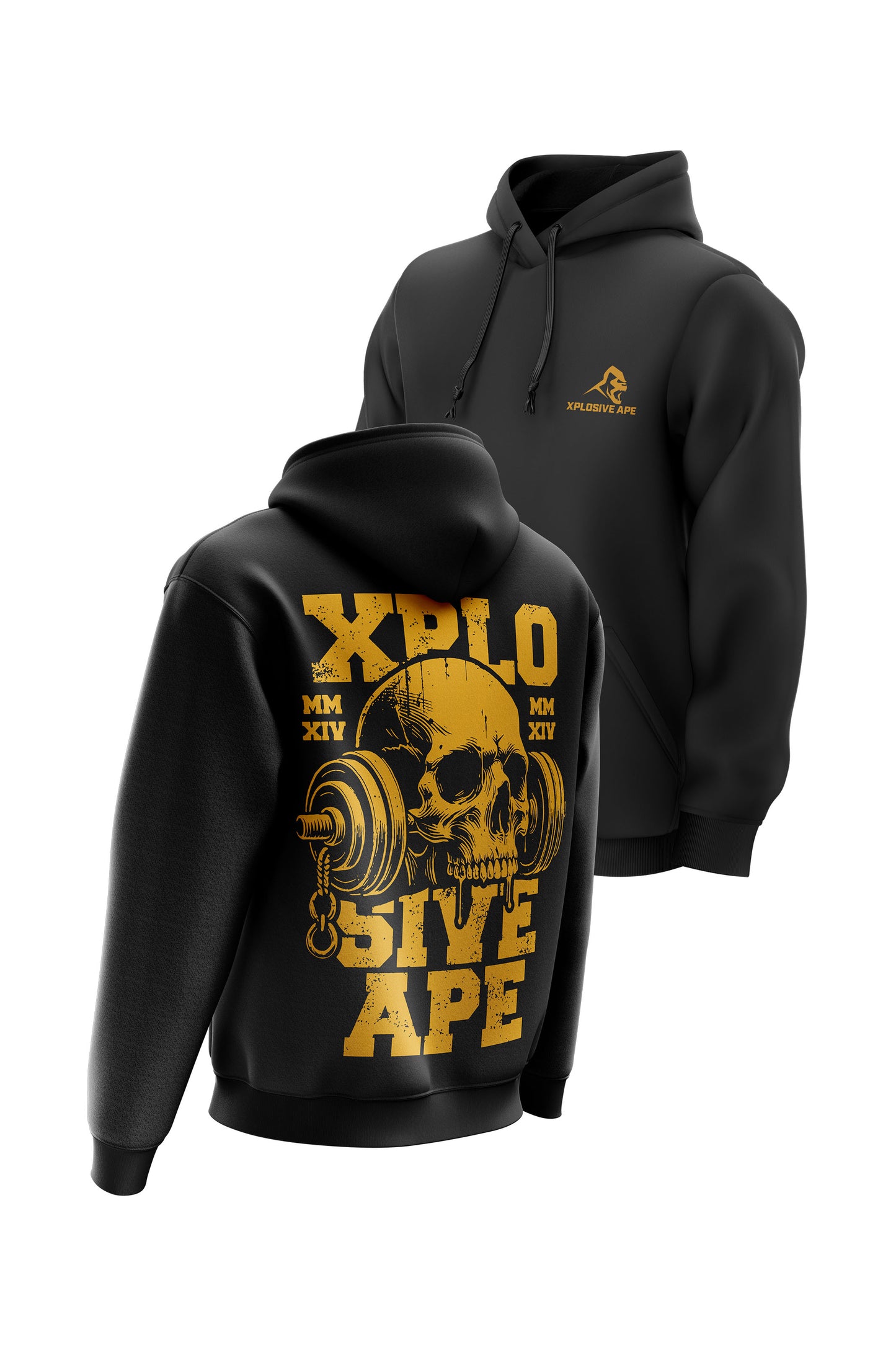 XAPE Locker Room Hoodie - Black