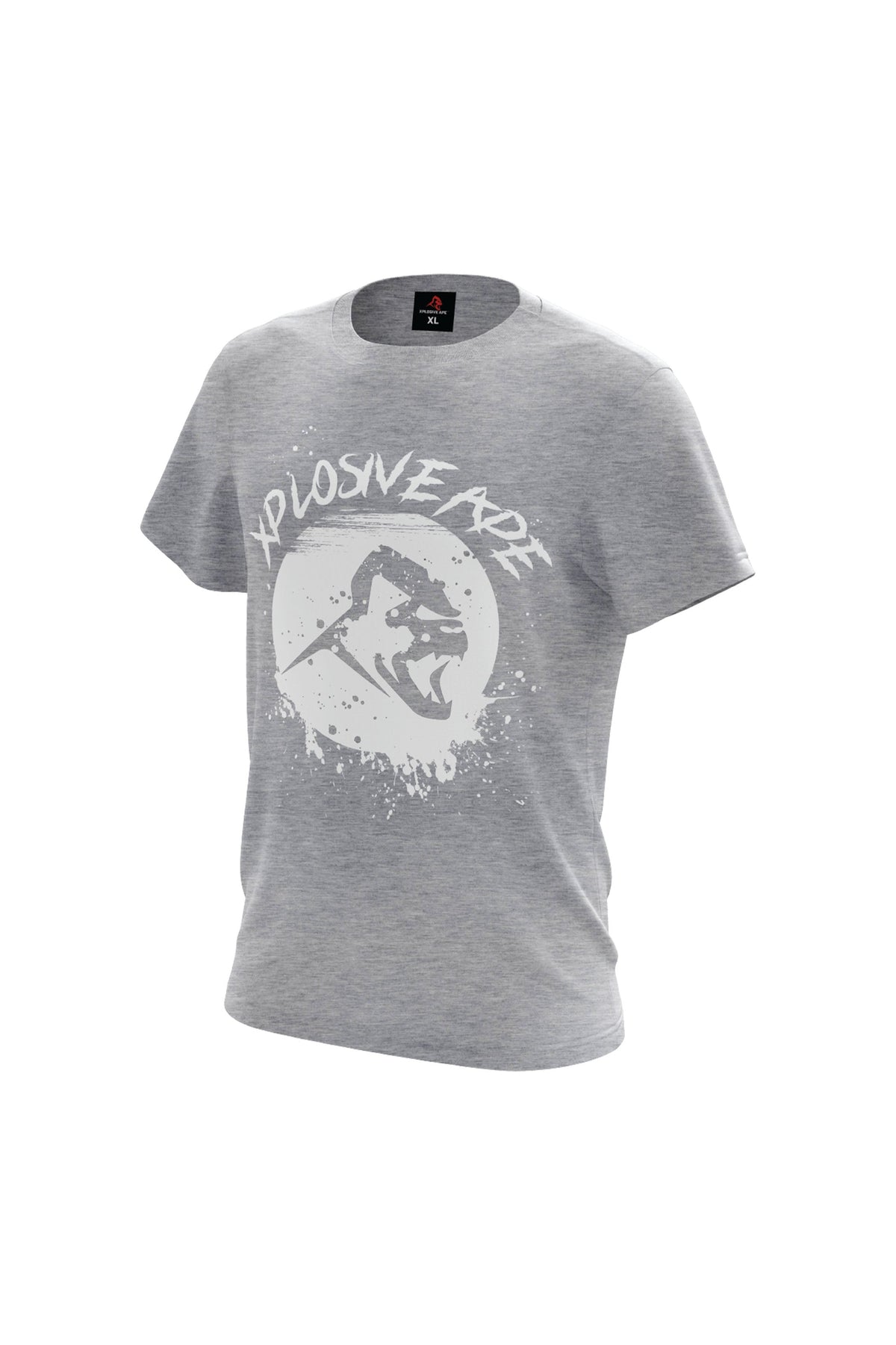 XAPE Never Give Up 3 Tees Pack - White/Sports Grey/Black