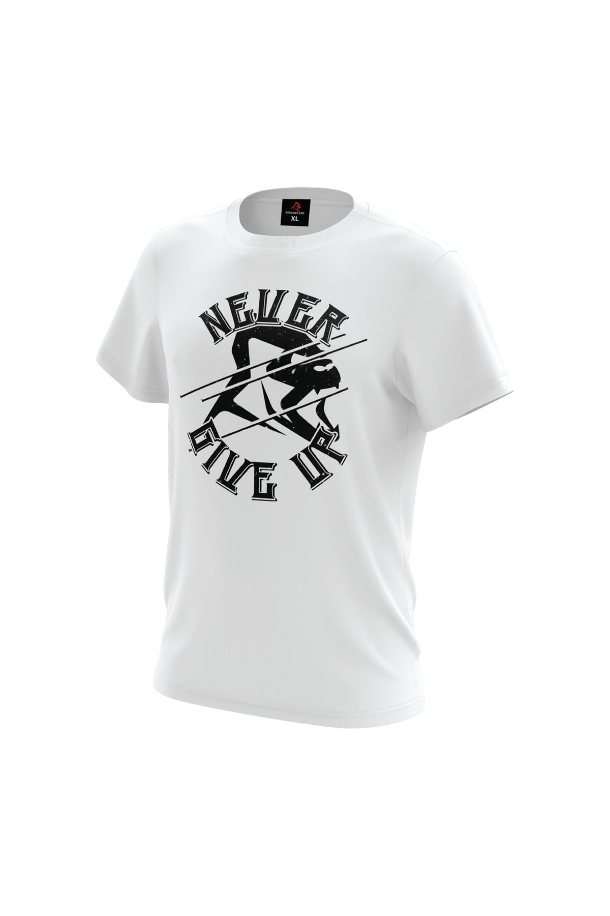 XAPE Never Give Up 3 Tees Pack - White/Sports Grey/Black