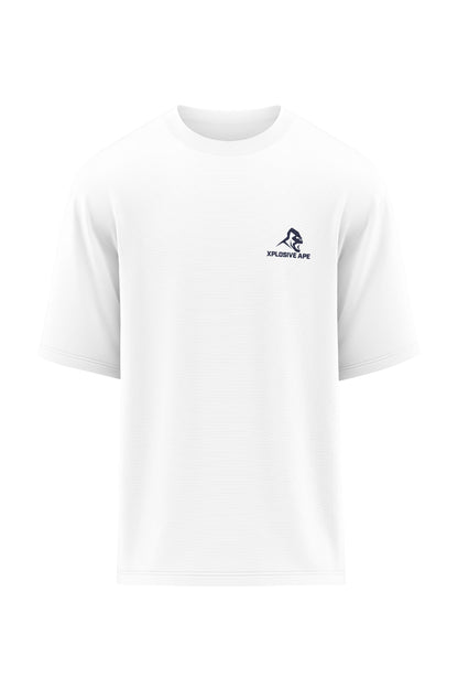 XAPE Garage Strength V2 Oversized Tee - White