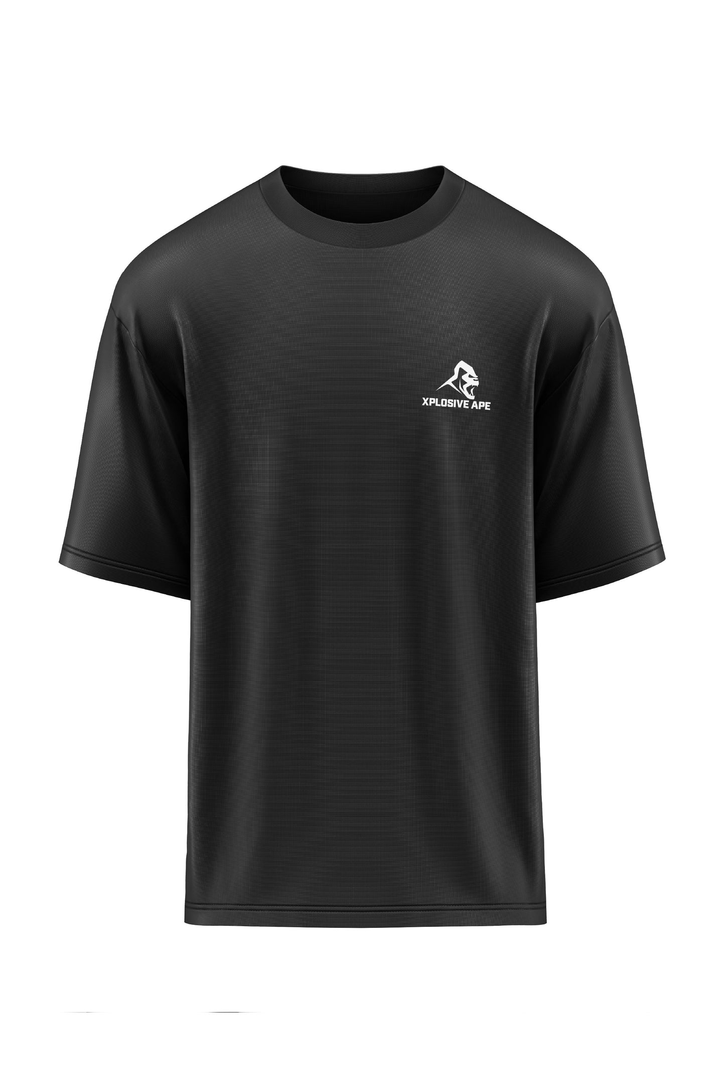 XAPE Garage Strength V2 Oversized Tee - Black