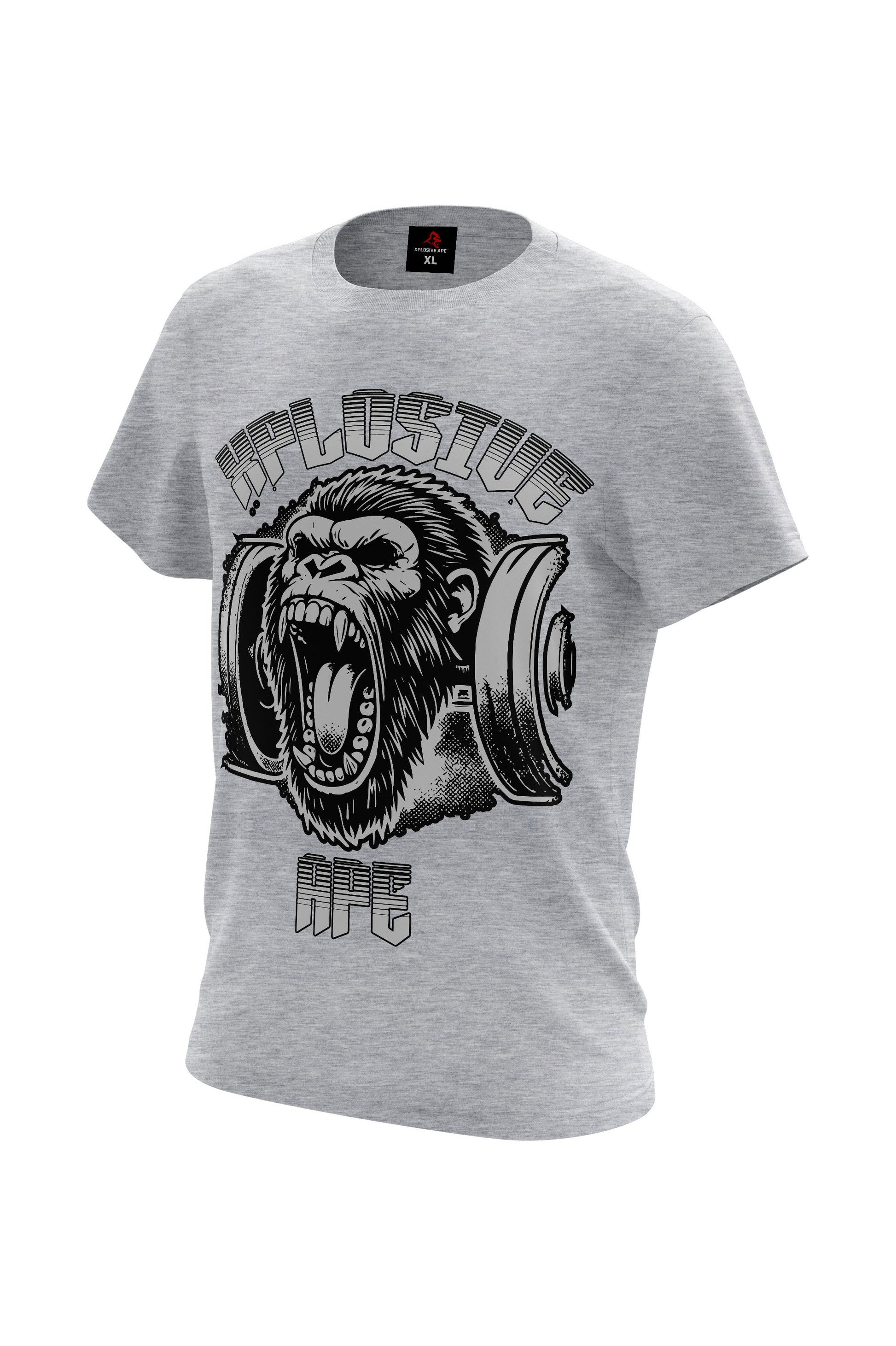 XAPE Old School Tee - Sports Grey