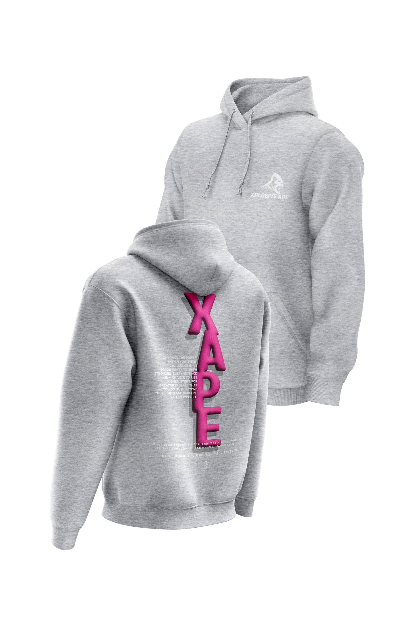 XAPE Potential V2 Hoodie - Grey