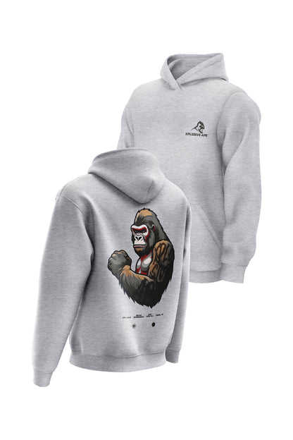 XAPE Powerhouse V3 Hoodie - Heather Grey