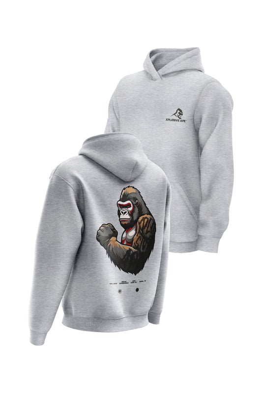 XAPE Powerhouse V3 Hoodie - Heather Grey