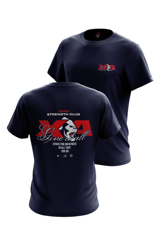 XAPE Primal Grind Tee - Navy