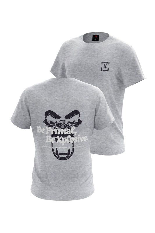 XAPE Primal Power V5 Tee - Grey