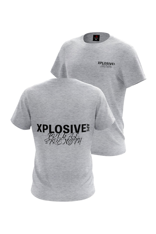 XAPE Primal Strength Graffiti V2 Tee - Grey