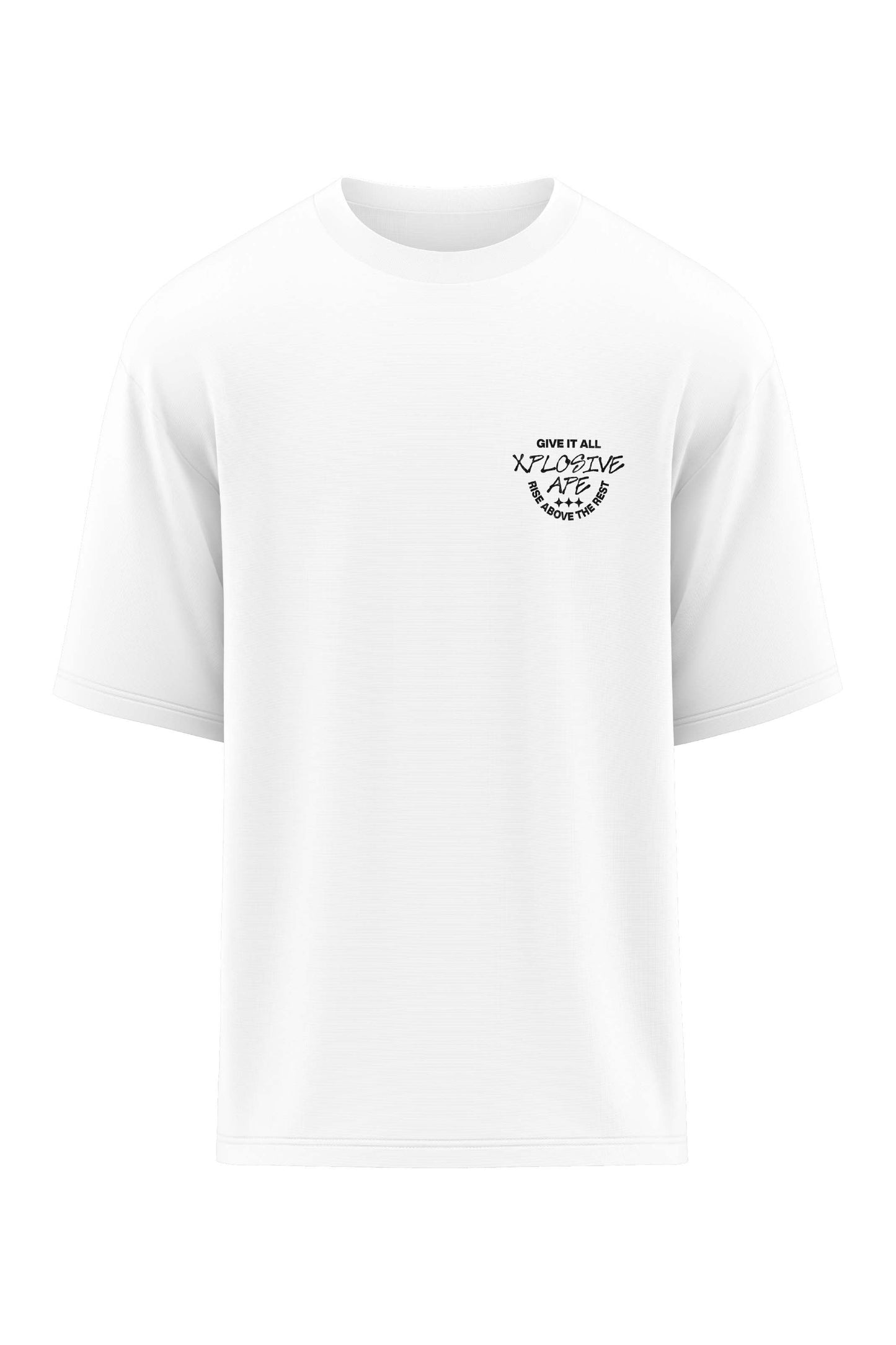 XAPE Prime Oversized Tee - White