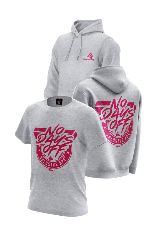 XAPE Restless Hoodie & Tee Combo - Sports Grey