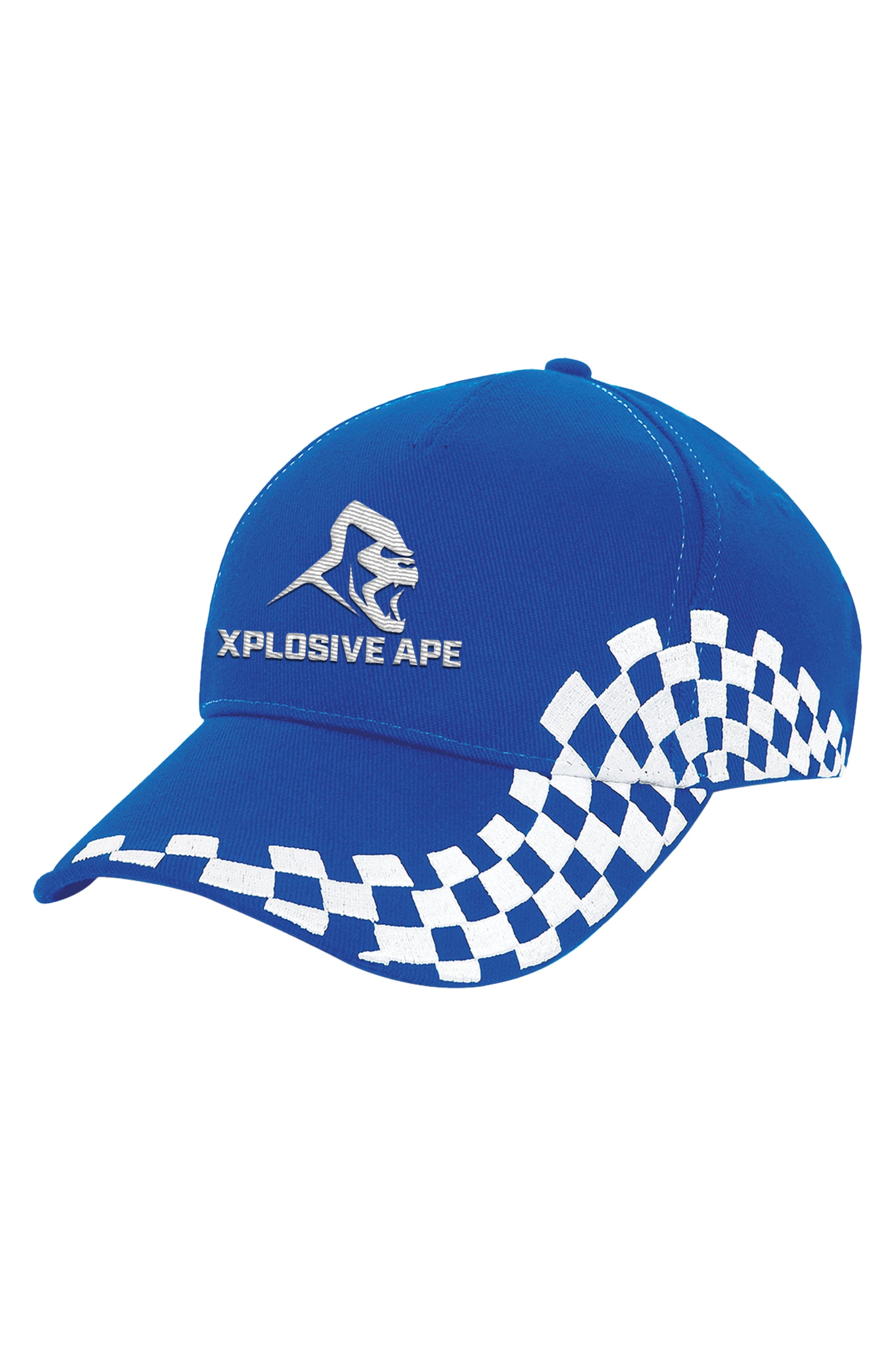 XAPE Grand Prix Cap - Royal Blue/White