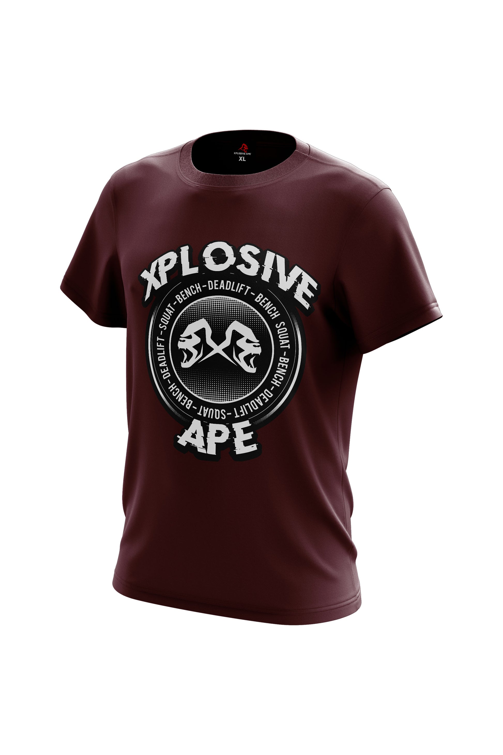 XAPE Rupture Tee - Maroon