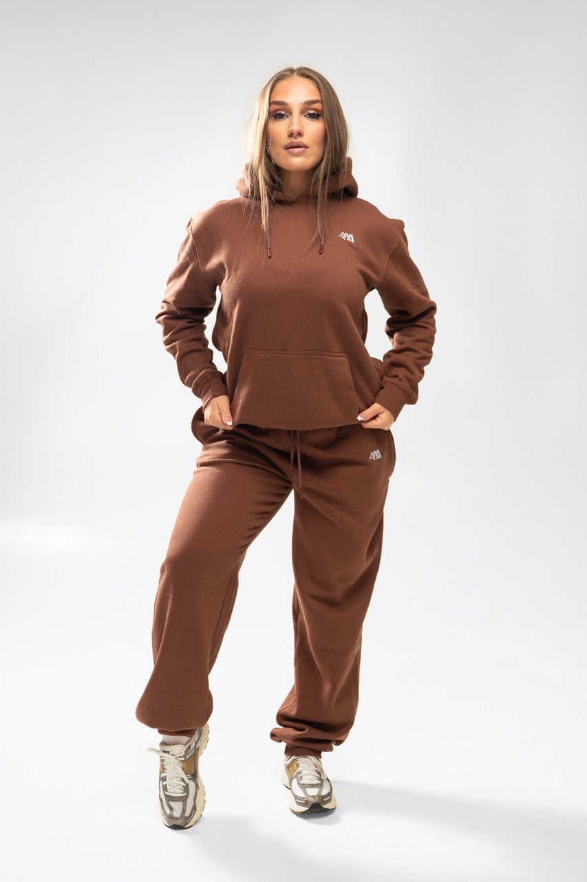 XAPE Core Logo Hoodie - Cocoa